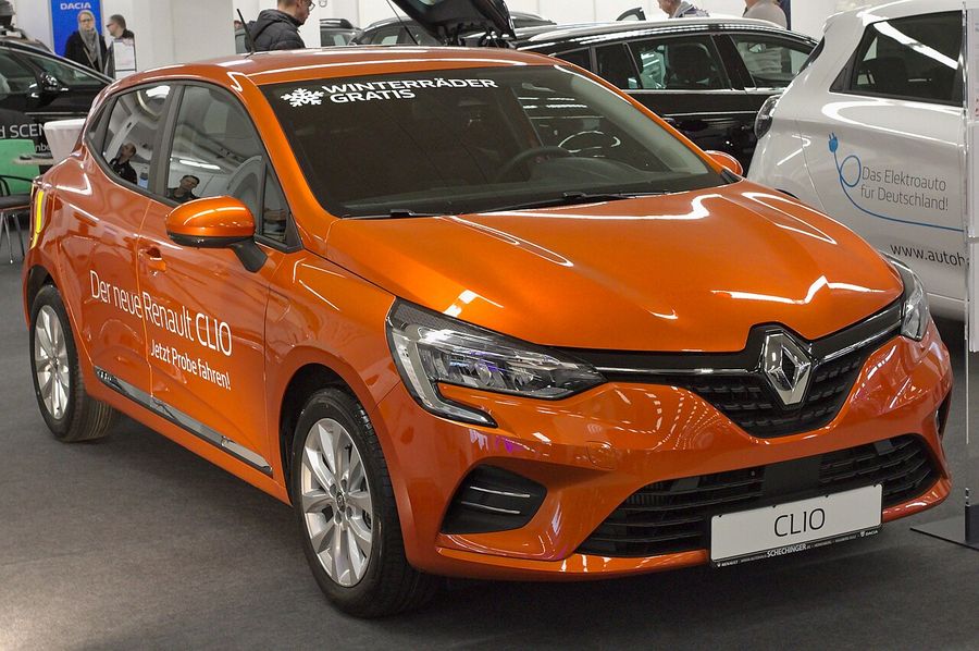 Renault Clio V (Citadine) en location chez Europcar, agence CDG