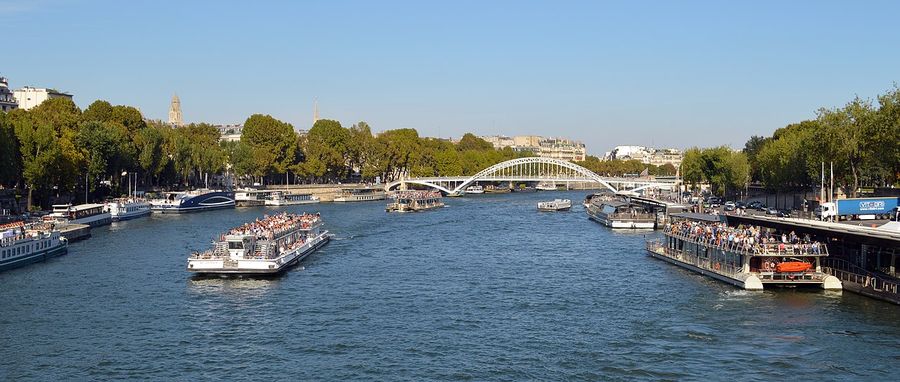 Dîner-croisière sur la Seine au départ du pont de l'Alma — activité Gastronomie au départ de Port de la Conférence, pont de l'Alma