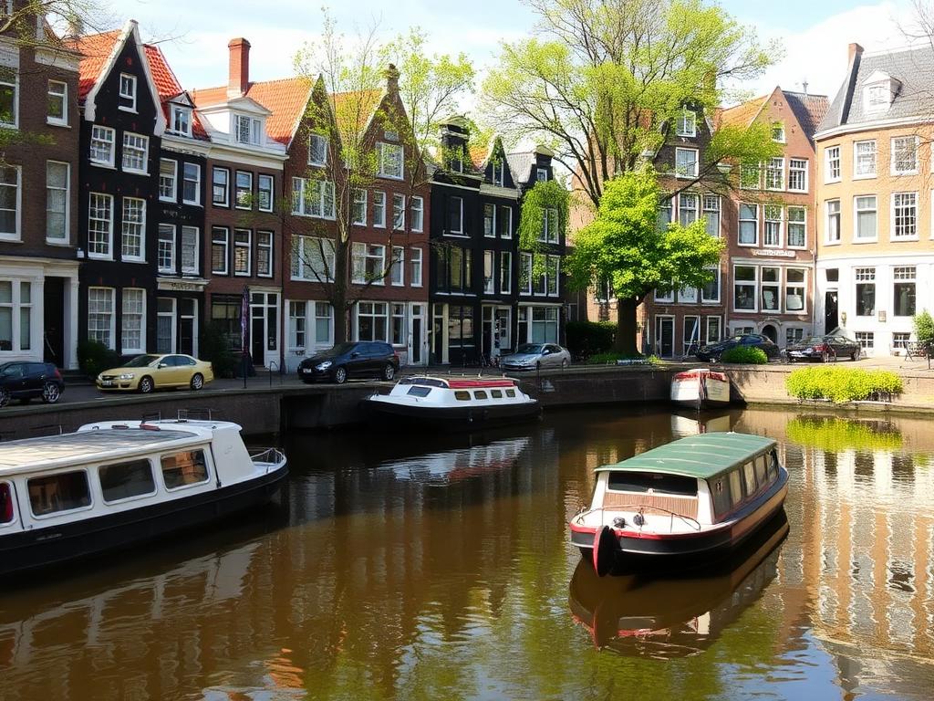 Croquis au crayon de Amsterdam
